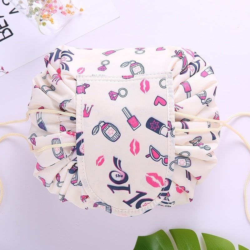 Women Drawstring Cosmetics Storage Bag